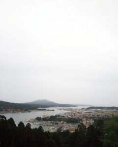 安波山からの眺望 